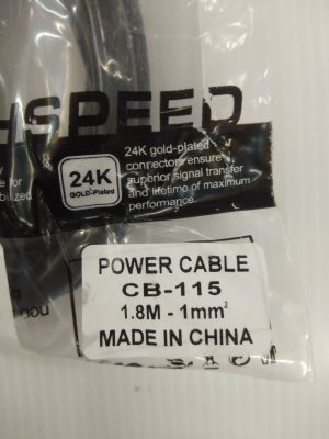 Power Cable : CB-115 ยาว 1.8 M - Image 3