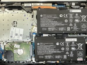 12 ต.ค.67 HP 15-db0155AU แบตเตอรี่เดิมเสื่อมไม่สำรองไฟ Pass : HT03XL ต้องการเปลี่ยนแบตเตอรี่ใหม่ - Image 4