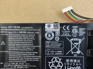 AP13B3K AP13B8K ขนาด 15V/3560mAh - Image 2