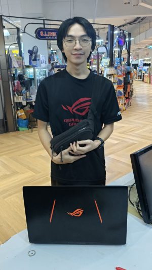 27 ก.ย.67 Asus ROG Strix GL553V อาการเปิดเครื่องแล้วออนไม่ได้ ต้องการซ่อม - Image 1