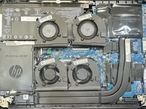 3 พ.ย.67 HP Pavillion Gaming 15-ec1117AX อาการเครื่องร้อน พัดลม CPU มีเสียงเกร็กๆ ต้องการเปลี่ยนพัดลม CPU ใหม่ - Image 5