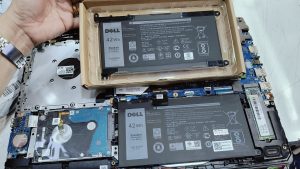 20 พ.ย.67 Dell Inspiron 3581 ลูกค้าแจ้งว่าแบตเตอรี่ชาร์จได้แค่ 30% Pass : WDXOR แต่สามารถสำรองไฟได้ ใช้มาหลายปีแต่ต้องการเปลี่ยนแบตเตอรี่ใหม่ - Image 5