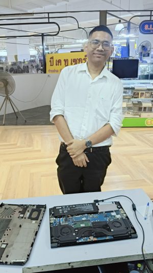 22 พ.ย.67 Acer Nitro 5-AN515-57 ลูกค้าต้องการให้ทำความสะอาดภายในเครื่องเพราะมีมดเข้าไป และให้แก้ไข้ Program ให้ใช้งานได้เร็วขึ้น - Image 1