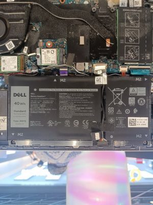 7 ธ.ค.67 Dell P130G693 แบตเตอรี่เดิม Pass : JK6Y6 เสื่อมไม่สำรองไฟต้องการเปลี่ยนแบตเตอรี่ก้อนใหม่ - Image 1