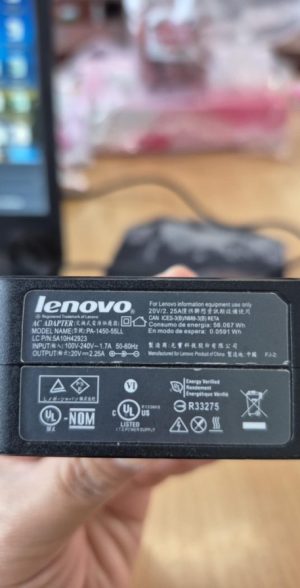 2 ม.ค.68 Adapter Lenovo ขนาด 19V/2.25A หัว 4.0x1.7mm เสียต้องการซื้่อใหม่เอาแบบตามรูปที่ส่งให้และให้ส่งขนส่ง - Image 1