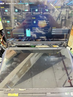 6 ม.ค.68 Asus FX506L ลูกค้าแจ้งว่าจอ LED ขนาด 15.6"/Slim/30Pin/144Zh เสียเป็นเต้นกระพริบถี่จนทำงานไม่ได้ ต้องการเปลี่ยน - Image 1