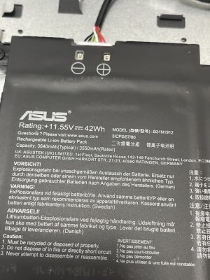 16 ม.ค.68 Asus L410M แบตเตอรี่เดิม Pass : B31N1912 เสื่อมไม่สำรองต้องการเปลี่ยนแบตเตอรี่ใหม่ - Image 4