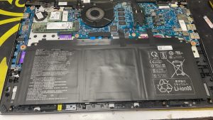 25 ม.ค.68 Acer Spin5-N17W2 แบตเตอรี่เดิมเสื่อมไม่สำรองไฟ Pass : AP1505L ต้องการเปลี่ยนแบตเตอรี่ใหม่ - Image 1