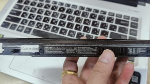 2 ม.ค.68 Asus K46C ลูกค้าแจ้งว่าแบตเตอรี่เดิม Pass : A41-K56 เสื่อมไม่สำรองไฟต้องการเปลี่ยนแบตเตอรี่ใหม่ - Image 3