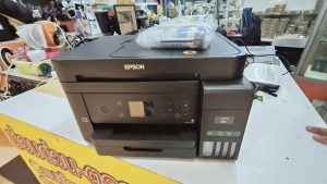 13 ม.ค.68 Printer Epson L6170 น้องแจ้งว่าปริ้นสีดำไม่ออก ต้องการล้างหัวพิมพ์และเติมหมึกแท้ให้ด้วย - Image 4