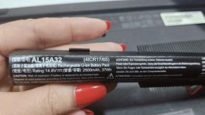 24 ม.ค.68 Acer Aspire V3-574 แบตเตอรี่เดิม Pass : AL15A32 เสื่อมต้องการแบตเตอรี่ก้อนใหม่ Grade Origianal - Image 1