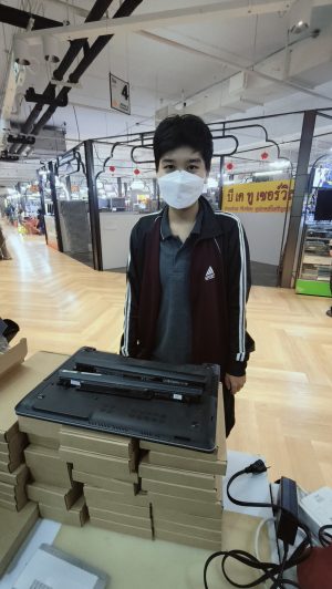 25 ม.ค.68 Asus K46CM แบตเตอรี่เดิมเสื่อมไม่สำรองไฟ Pass : A32-K56 ต้องการเปลี่ยนแบตเตอรี่ใหม่เพราะที่บ้านไฟเครื่องดับบ่อย - Image 1