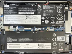 3 ก.พ.68 Lenovo Air 14IWL แบตเตอรี่เดิมเสื่อมชาร์จไม่เข้า Pass : L17C4PB0 ต้องการเปลี่ยนแบตเตอรี่ใหม่ - Image 9