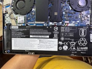 3 ก.พ.68 Lenovo Air 14IWL แบตเตอรี่เดิมเสื่อมชาร์จไม่เข้า Pass : L17C4PB0 ต้องการเปลี่ยนแบตเตอรี่ใหม่ - Image 1