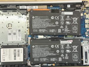 15 ก.พ.68 HP 15-db1002AU แบตเตอรี่เดิมเสื่อม Pass : HT03XL สำรองไฟได้น้อย ต้องการเปลี่ยนแบตเตอรี่ใหม่ Grade Original - Image 1