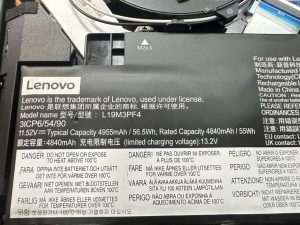 26 ก.พ.68 Lenovo Idepad 5-14IAL7 แบตเตอรี่เดิม Pass : L19M3PF4 บวมเสื่อมต้องการเปลี่ยนแบตเตอรี่ใหม่เกรดเดิม - Image 5