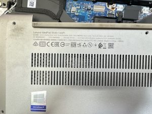 24 ก.พ.68 Lenovo Ideapad S540-14API เครื่องโดนน้ำหกใส่เปิดเครื่องไม่ได้ ต้องการซ่อมให้ใช้ได้ - Image 2