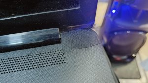 23 ก.พ.68 HP 14-by1053dx แบตเตอรี่เดิม Pass : HT03TX เสื่อมไม่สำรองไฟเปิดเครื่องแจ้งเตือนแบตเตอรี่ พัดลม CPU มีเสียงดัง บอดี้เครื่องขาพับแตกด้วยต้องการซ่อม - Image 4