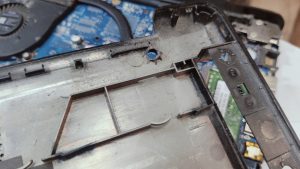 23 ก.พ.68 HP 14-by1053dx แบตเตอรี่เดิม Pass : HT03TX เสื่อมไม่สำรองไฟเปิดเครื่องแจ้งเตือนแบตเตอรี่ พัดลม CPU มีเสียงดัง บอดี้เครื่องขาพับแตกด้วยต้องการซ่อม - Image 8