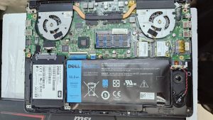 2 มี.ค.68 Dell Vostro 5460 แบตเตอรี่เดิมเสื่อมบวมไม่สำรองไฟ Pass : VH748 ต้องการเปลี่ยนแบตเตอรี่ก้อนใหม่ Grade Original - Image 1