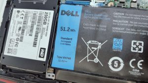 2 มี.ค.68 Dell Vostro 5460 แบตเตอรี่เดิมเสื่อมบวมไม่สำรองไฟ Pass : VH748 ต้องการเปลี่ยนแบตเตอรี่ก้อนใหม่ Grade Original - Image 3