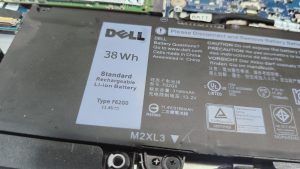 6 มี.ค.68 Dell Inspiron 5370/P87G แบตเตอรี่เดิม Pass : F62G0 เสื่อมบวมลูกค้าต้องการเปลี่ยนแบตเตอรี่ Grade Original - Image 5