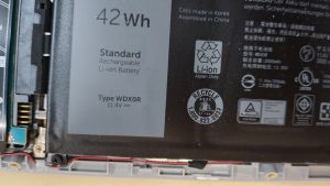 10 มี.ค.68 Dell Inspiron 5490/P92G แบตเตอรี่เดิมสำรองไฟได้ 15 นาที Pass : WDXOR ต้องการเปลี่ยนแบตเตอรี่ก้อนใหม่ Grade Original - Image 4