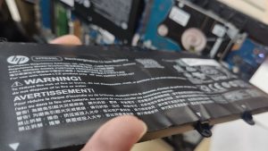 24 เม.ย.68 HP 15-db0003AX แบตเตอร์เดิม Pass : HT03 เสื่อมบวมต้องการเปลี่ยนแบตเตอรี่ใหม่ - Image 4