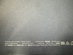 20 พ.ค.68 HP Pavilion X360 14-dh1060TX แบตเตอรี่เดิมสำรองไฟได้แต่บวมทำให้กดปุ่มเปิดและทัชแพทกดยาก ต้องการเปลี่ยนแบตเตอรี่ใหม่ - Image 2