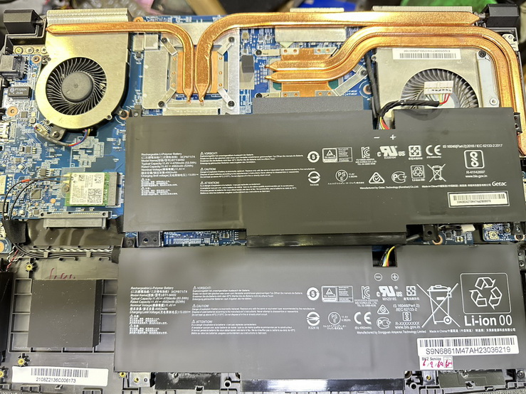 6 ก.พ.69 MSI-Pulse GL66 แบตเตอรี่เดิมเสื่อม Pass : BTY-M492 Grade Original