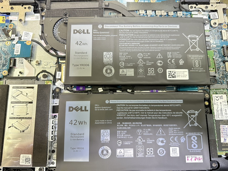 6 ก.พ.69 Dell Model Latitude 3400 แบตเตอรี่เดิมเสื่อมไม่สำรองไฟ Pass : YRDD6 ต้องการเปลี่ยนแบตเตอรี่ใหม่ Grade Original