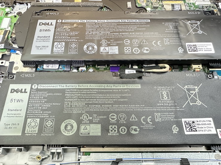16 มิ.ย.69 Dell Inspiron Pass : 266J9 เครื่องใช้มาแล้ว 7 ปี ลูกค้าต้องการปลี่ยนแบตเตอรี่ใหม่ Grade Original