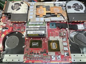 25 ก.ย.69 Asus GL504G Gaming ลูกค้าแจ้งว่าเวลาเล่นเกมส์ ความร้อยขึ้นโชว์ CPU 90องศา ต้องการให้ทำความสะอาดภายในเครื่องใส่ Silicon ใหม่ - Image 4