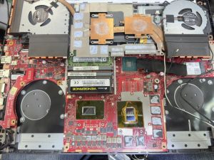 25 ก.ย.69 Asus GL504G Gaming ลูกค้าแจ้งว่าเวลาเล่นเกมส์ ความร้อยขึ้นโชว์ CPU 90องศา ต้องการให้ทำความสะอาดภายในเครื่องใส่ Silicon ใหม่ - Image 3