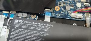 14 ก.ค.69 Acer Spin3 (N16P9) แบตเตอรี่เดิม Pass : AC14B8K ไม่สำรองไฟต้องการเปลี่ยนแบตเตอรี่ใหม่ Grade Original - Image 4