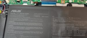 2 ต.ค.69 Asus X1502Z ลูกค้าแจ้งว่าแบตเตอรี่เดิม Pass : B31N1911 ไม่สำรองไฟต้องการเปลี่ยนแบตใหม่ Grade Original - Image 3