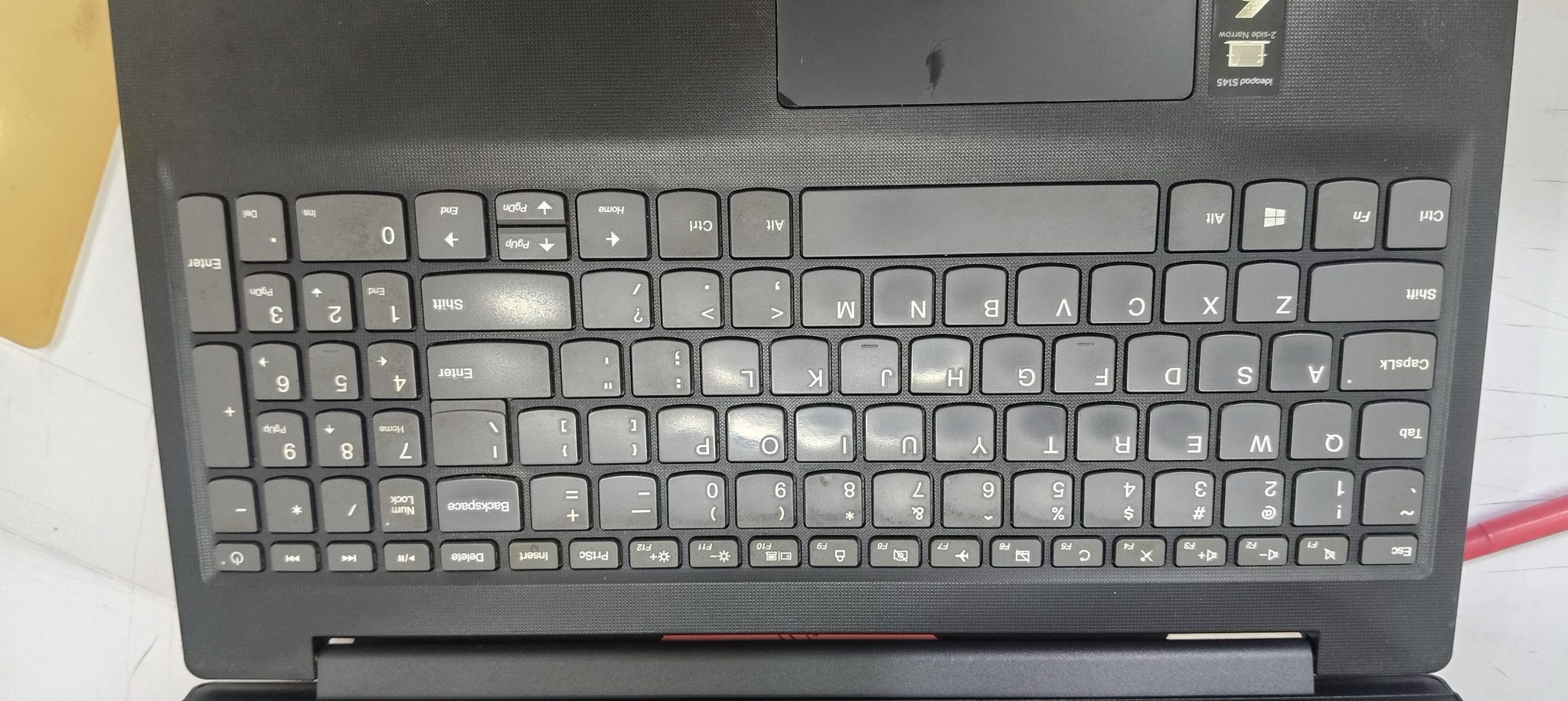 16 ต.ค.69 Lenovo IdeaPad S145-15IIL ลูกค้าแจ้งเปลี่ยนคีย์บอร์ดเพราะปุ่มหลุด และบางตัวกดไม่ติด แบตเตอรี่บวมทำให้กดทัชแพทไม่ได้แต่ยังไม่เปลี่ยนแบตเตอรี่ Pass : L16M2PB2