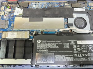 23 ต.ค.69 HP Pavillion x350-da1050TX อาการแบตรี่ Pass : HT03 บวม เสื่อมไม่สำรองไฟต้องการเปลี่ยนแบตเตอรี่ใหม่ Grade Original - Image 5